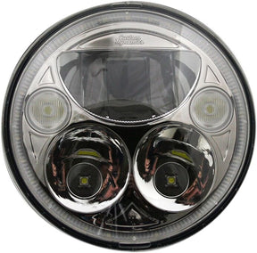 Custom Dynamics Headlight Trubeam 7 Chr HEADLIGHT GROUP Custom Dynamics