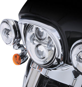 Ciro Headlight Bezel Fang Led Chrome Headlight Ciro