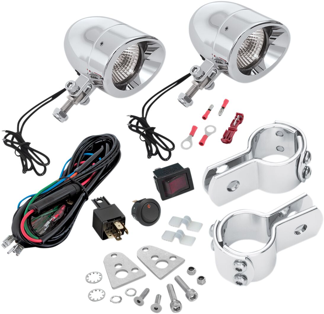 Show Chrome Driving Light Mini Uni Show Chrome