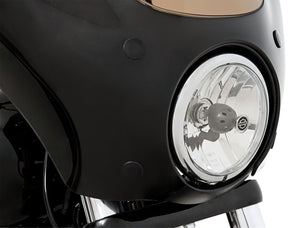 Memphis Shades Hd Headlight Extension Block - 06-07 Dyna Headlight Memphis Shades