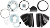 Drag Specialties Nacelle Hd.Lt.Blk Flst HEADLIGHT GROUP Drag Specialties