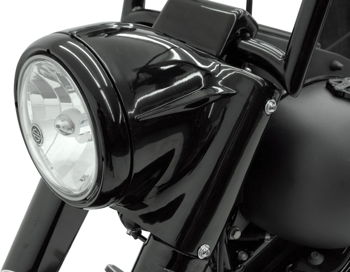 Drag Specialties Nacelle Hd.Lt.Blk Flst HEADLIGHT GROUP Drag Specialties
