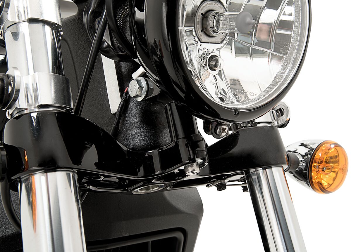 Memphis Shades Metric Mounting Block Headlight Riser Indian Scout Headlight Memphis Shades