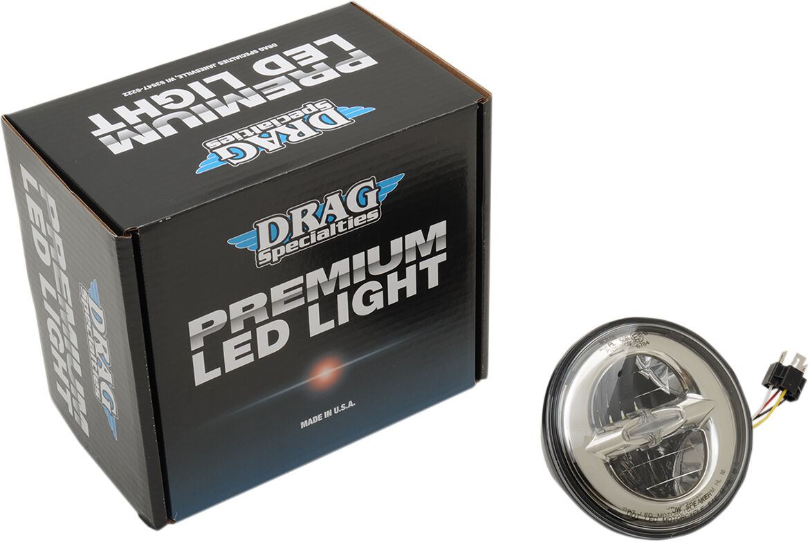 Drag Specialties Headlight 5.75 Led Refl Ece HEADLIGHT GROUP Drag Specialties