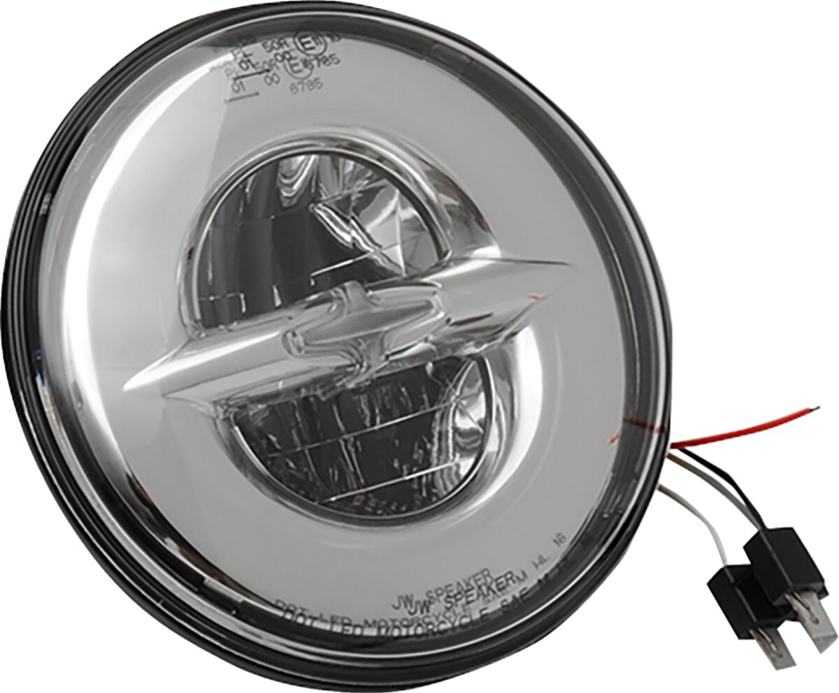 Drag Specialties Headlight 7 Led Refl Ece HEADLIGHT GROUP Drag Specialties