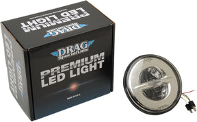 Drag Specialties Headlight 7 Led Refl Ece HEADLIGHT GROUP Drag Specialties