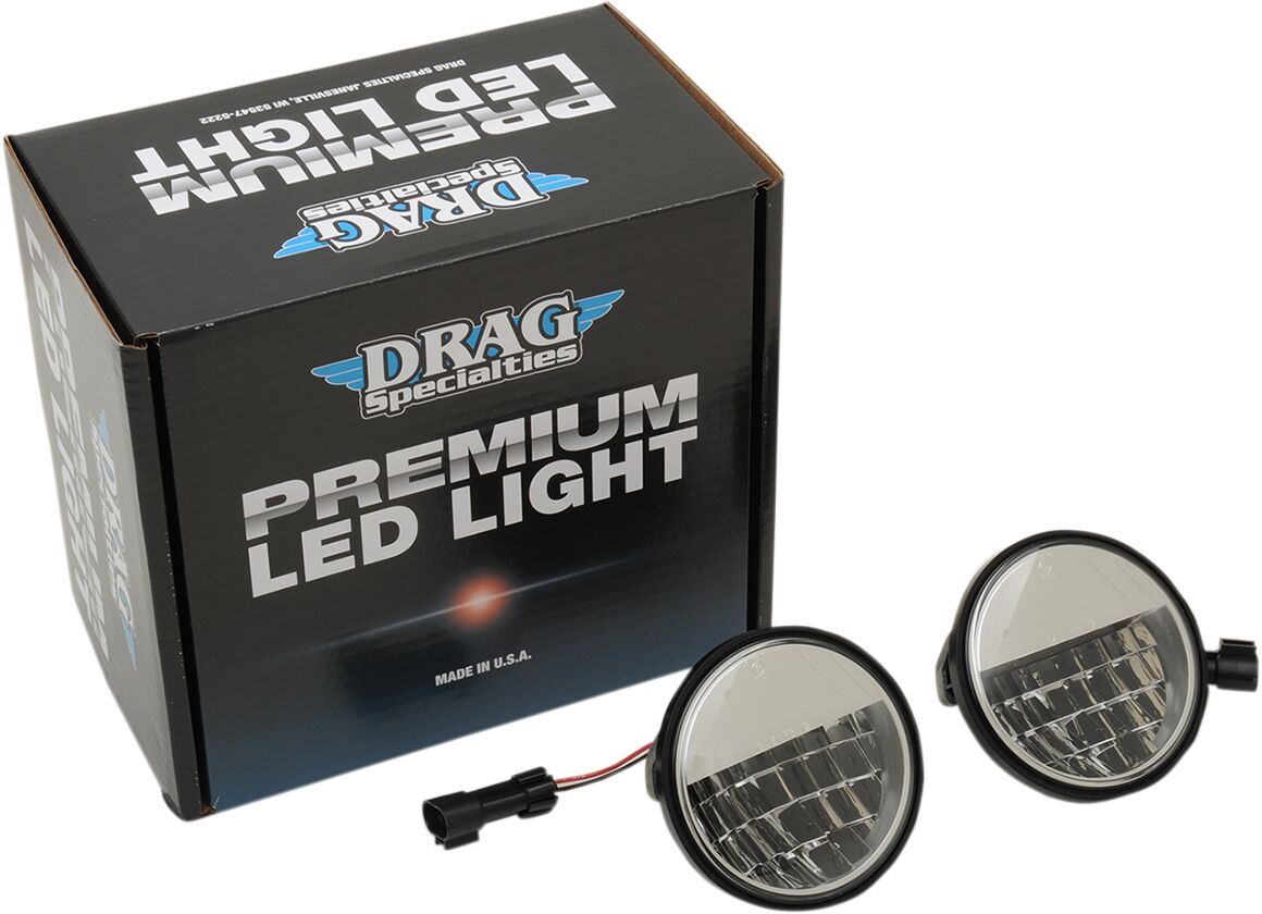 Drag Specialties Light Fog 4.5 Led Ref Pr Ece HEADLIGHT GROUP Drag Specialties