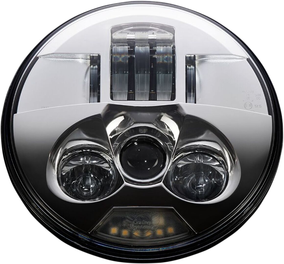 Custom Dynamics Lamp Probeam 7 Chrome Ece HEADLIGHT GROUP Custom Dynamics