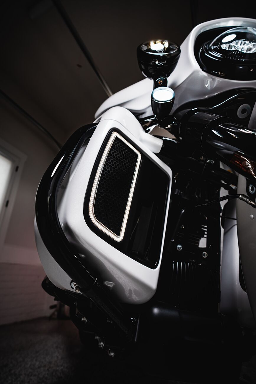 Custom Dynamics 4.5 Passing Lamp Black Pair Ec HEADLIGHT GROUP Custom Dynamics