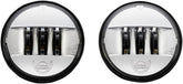 Custom Dynamics 4.5 Passing Lamps Chrome Pair HEADLIGHT GROUP Custom Dynamics