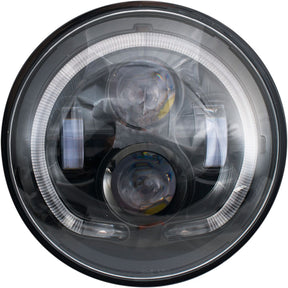 Rivco Products Headlight Led 7" Dot Blk Headlight Rivco Products Default Title