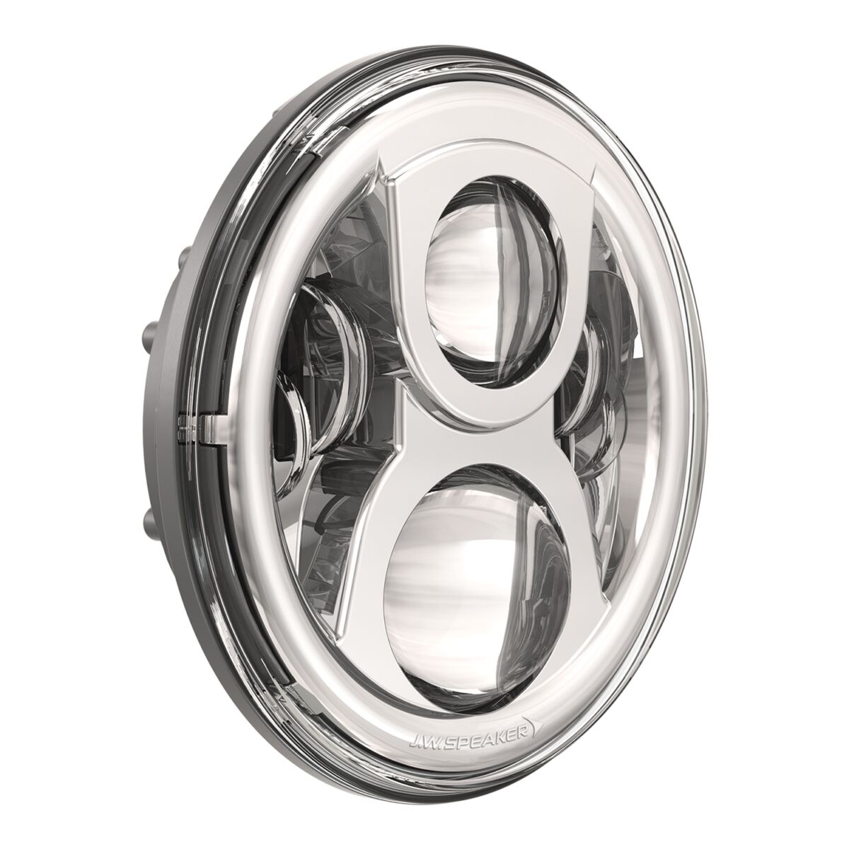 J.W. Speaker Hdlight 8700 Evo2 Dual Fpdrl Chr HEADLIGHT GROUP J.W. Speaker