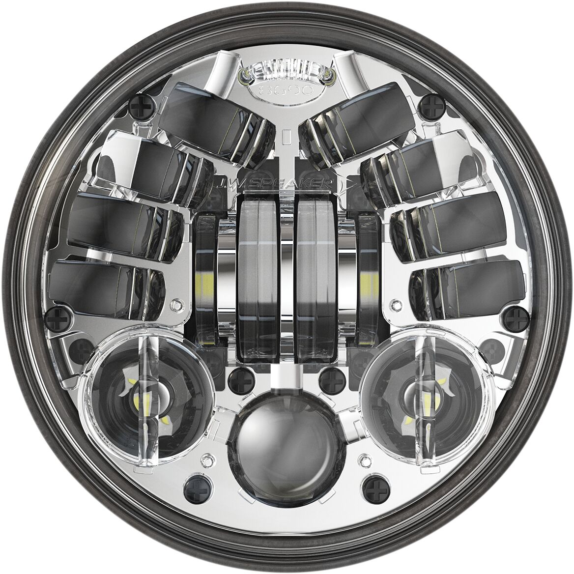 J.W. Speaker Headlight Adap2 8690 Chr 5.75 HEADLIGHT GROUP J.W. Speaker