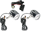 ProBeam Auxiliary LED Halo Fog Lamps, Chrome - 10-13 Touring Auxiliary Light Custom Dynamics Default Title