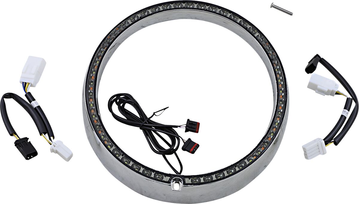 Custom Dynamics Trim Ring Chr Std Tsgnal HEADLIGHT GROUP Custom Dynamics