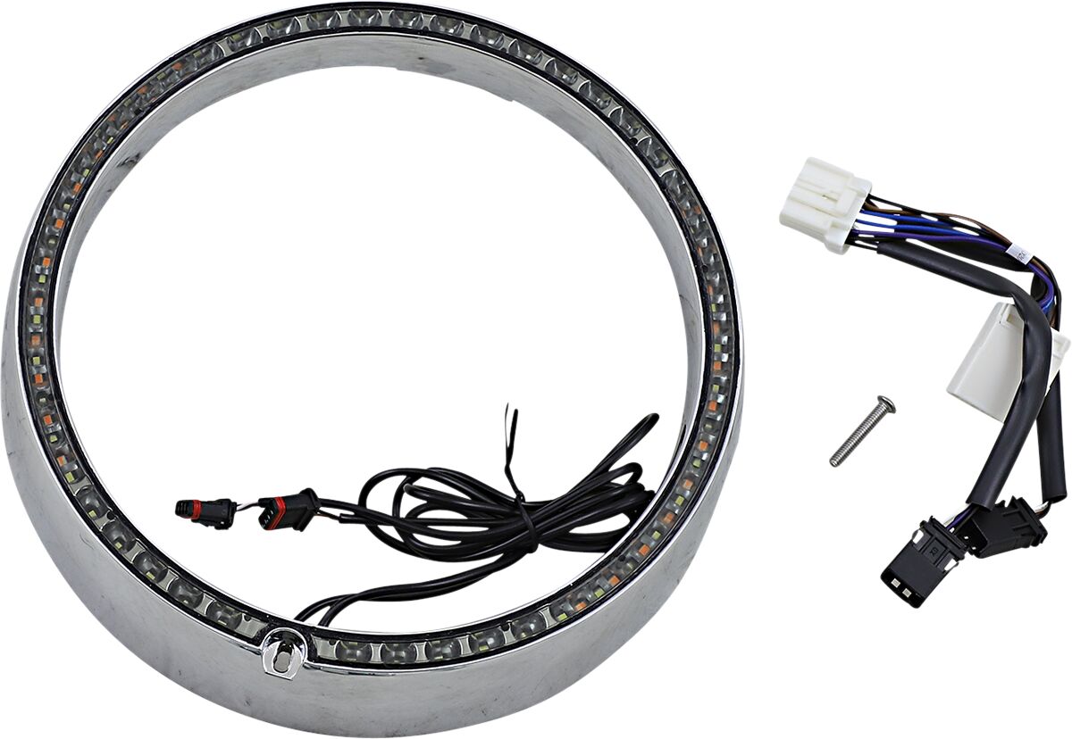 Custom Dynamics Trim Ring Chr Seq Tsgnal HEADLIGHT GROUP Custom Dynamics