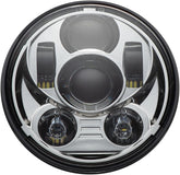 Custom Dynamics 5.75 Led Headlamp Chrome Ece HEADLIGHT GROUP Custom Dynamics