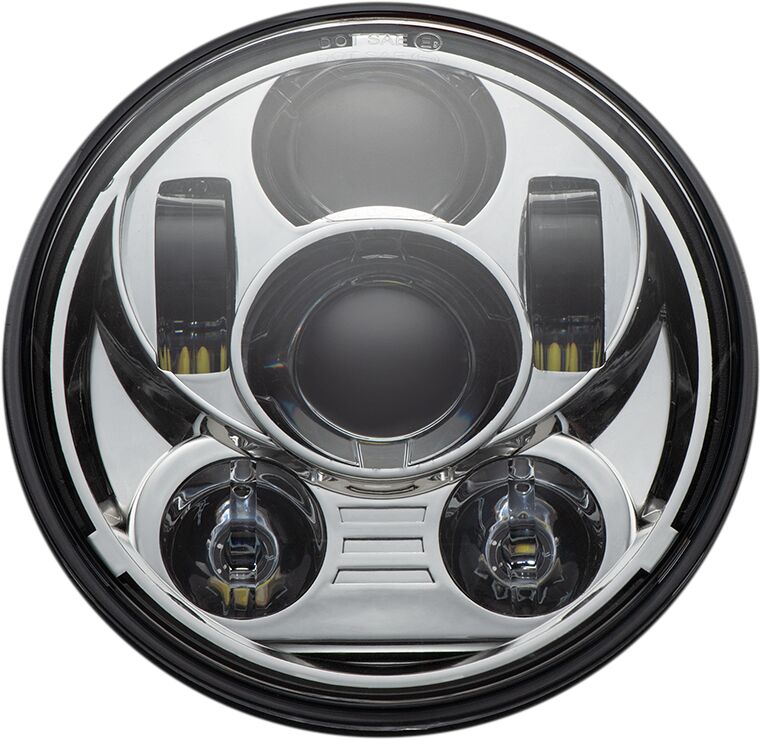 Custom Dynamics 5.75 Led Headlamp Chrome Ece HEADLIGHT GROUP Custom Dynamics