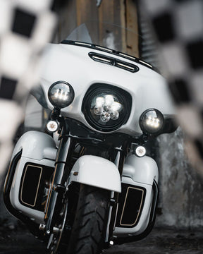 Custom Dynamics Lamp Passing 4.5 Halo Blk HEADLIGHT GROUP Custom Dynamics