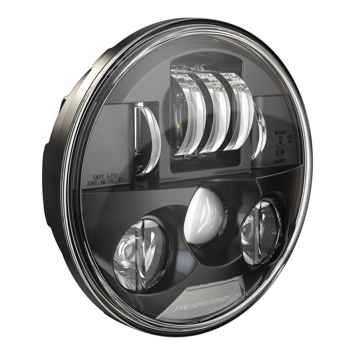 J.W. Speaker Hdlght 8680 Ece Blk 5 3/4 Inch HEADLIGHT GROUP J.W. Speaker
