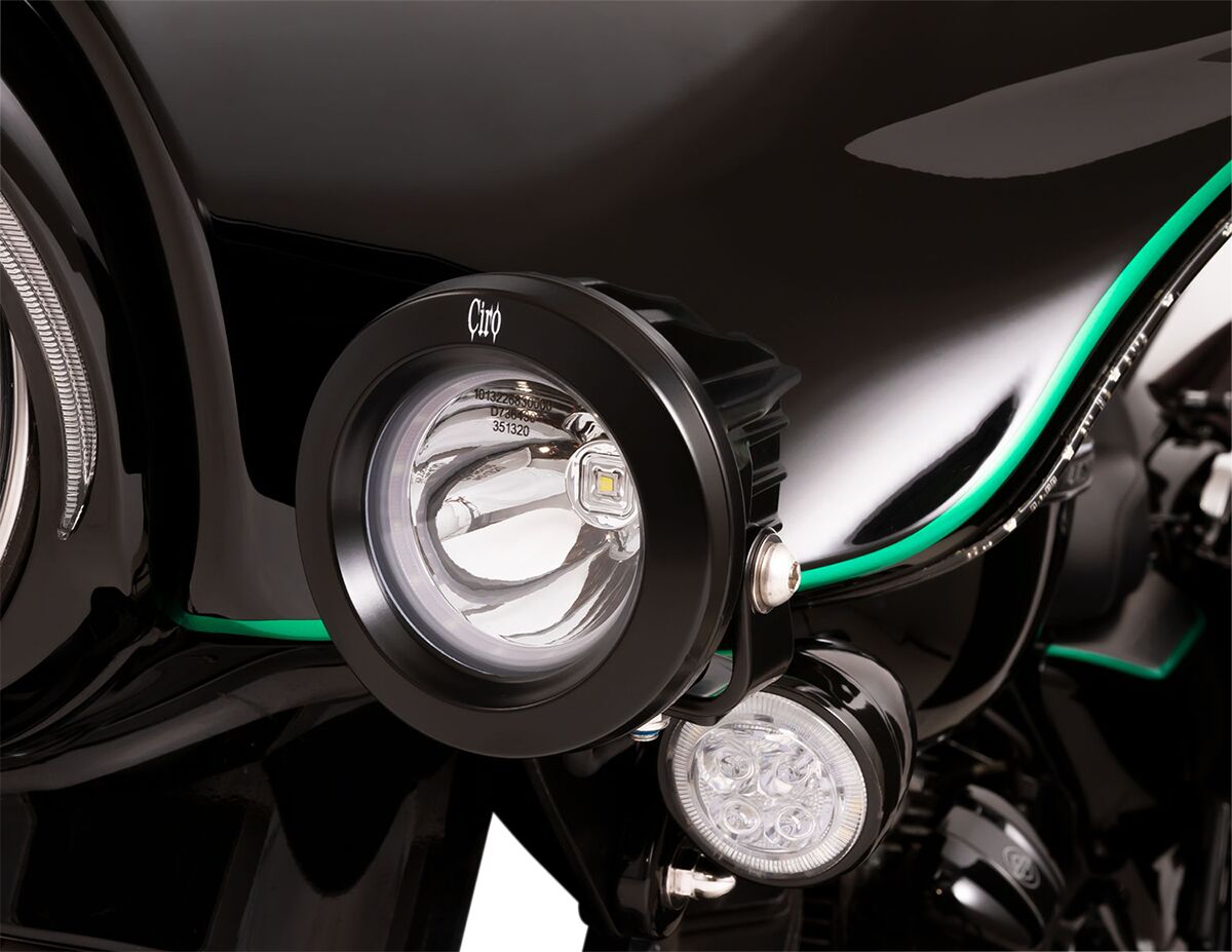 Ciro Lights Tac 10 Spot Blk Headlight Ciro