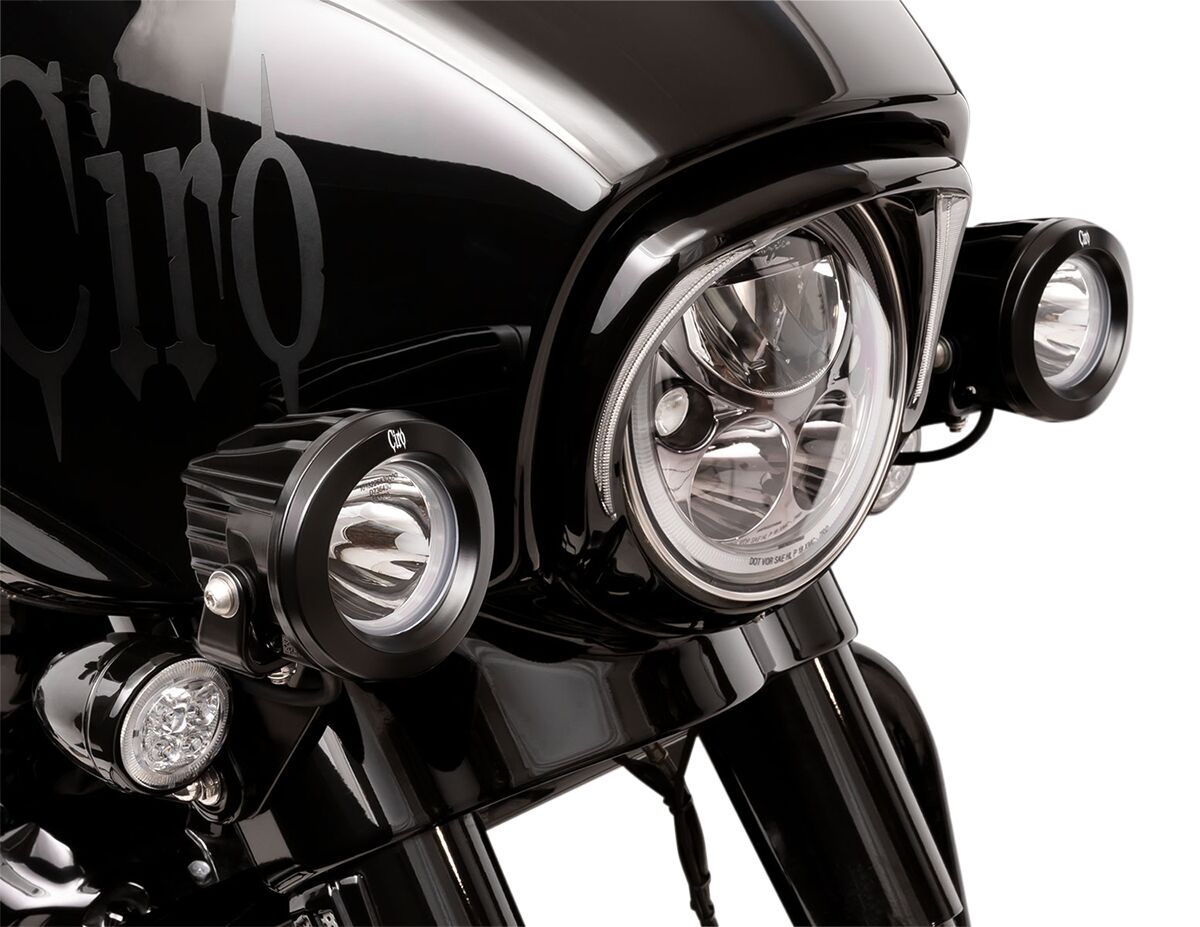 Ciro Lights Tac 10 Spot Blk Headlight Ciro