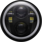 Custom Dynamics 5.75 Led Headlamp With Halo HEADLIGHT GROUP Custom Dynamics