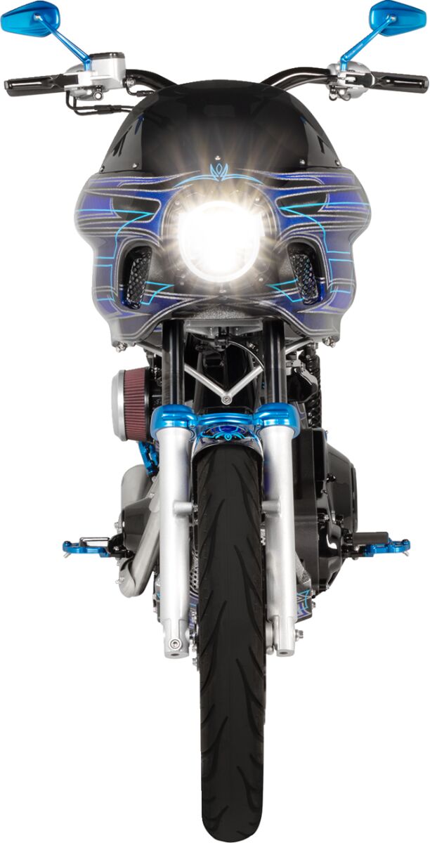 Custom Dynamics 5.75 Led Headlamp With Halo HEADLIGHT GROUP Custom Dynamics