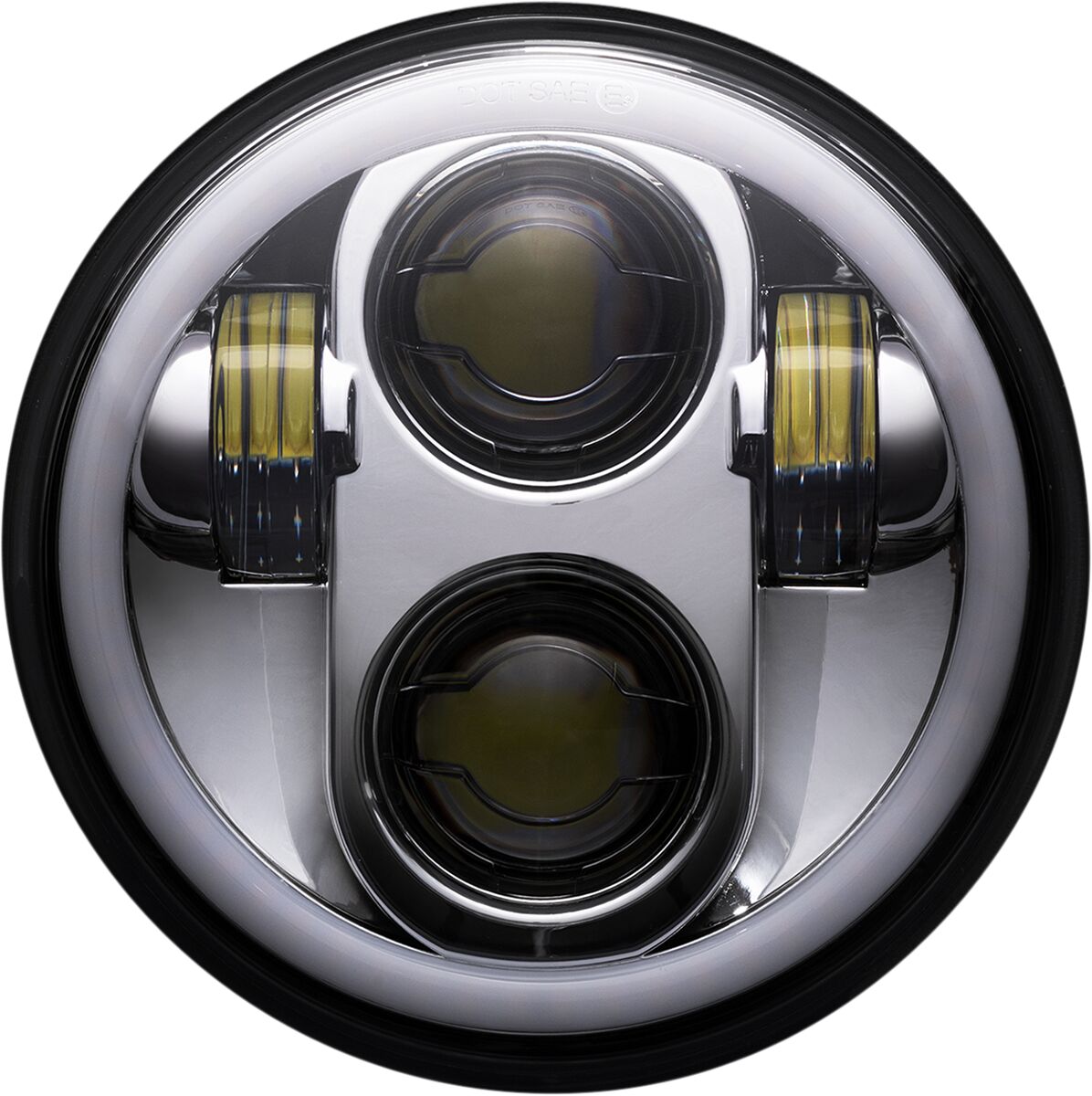 Custom Dynamics 5.75 Led Headlamp With Halo HEADLIGHT GROUP Custom Dynamics