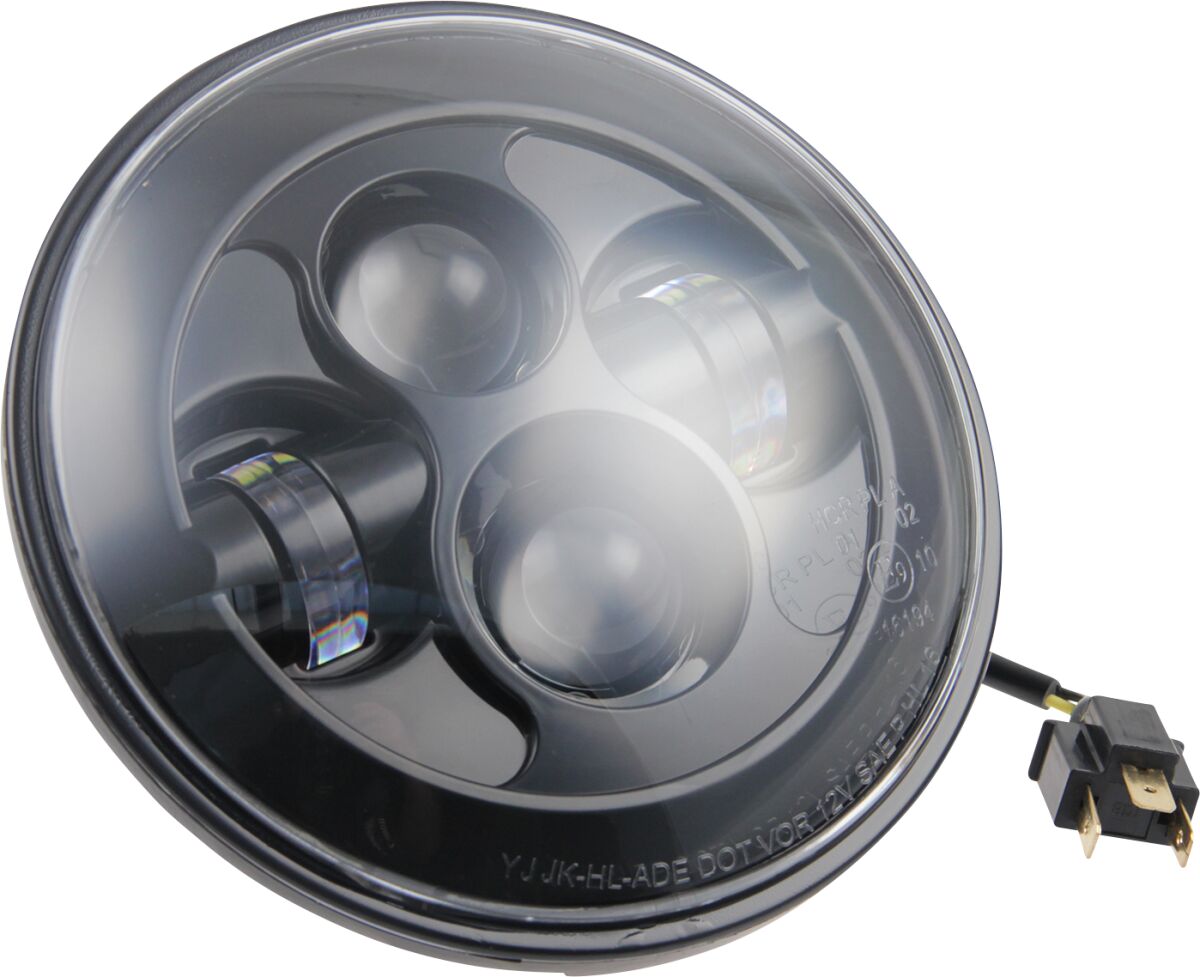 Cult Werk Headlight 7" Bk Headlights Cult Werk