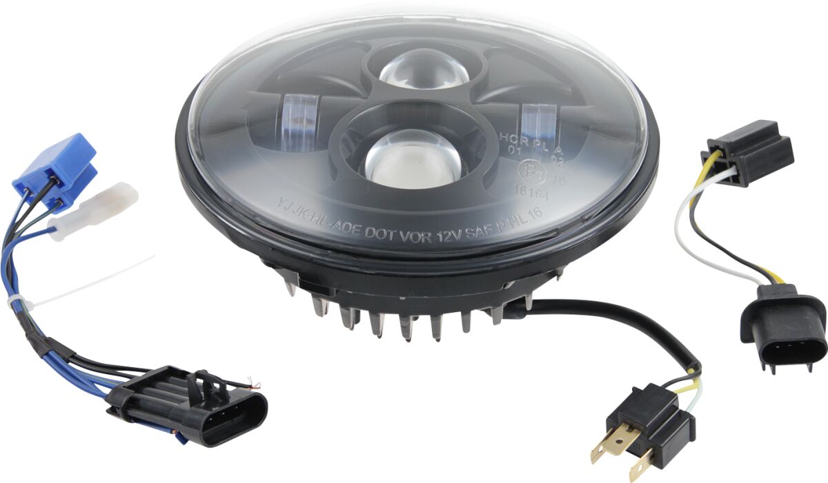 Cult Werk Headlight 7" Bk Headlights Cult Werk