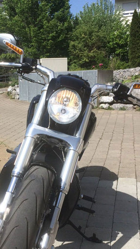 Cult Werk Headlight Mask Vrod Bk Headlamp Mask Kits Cult Werk