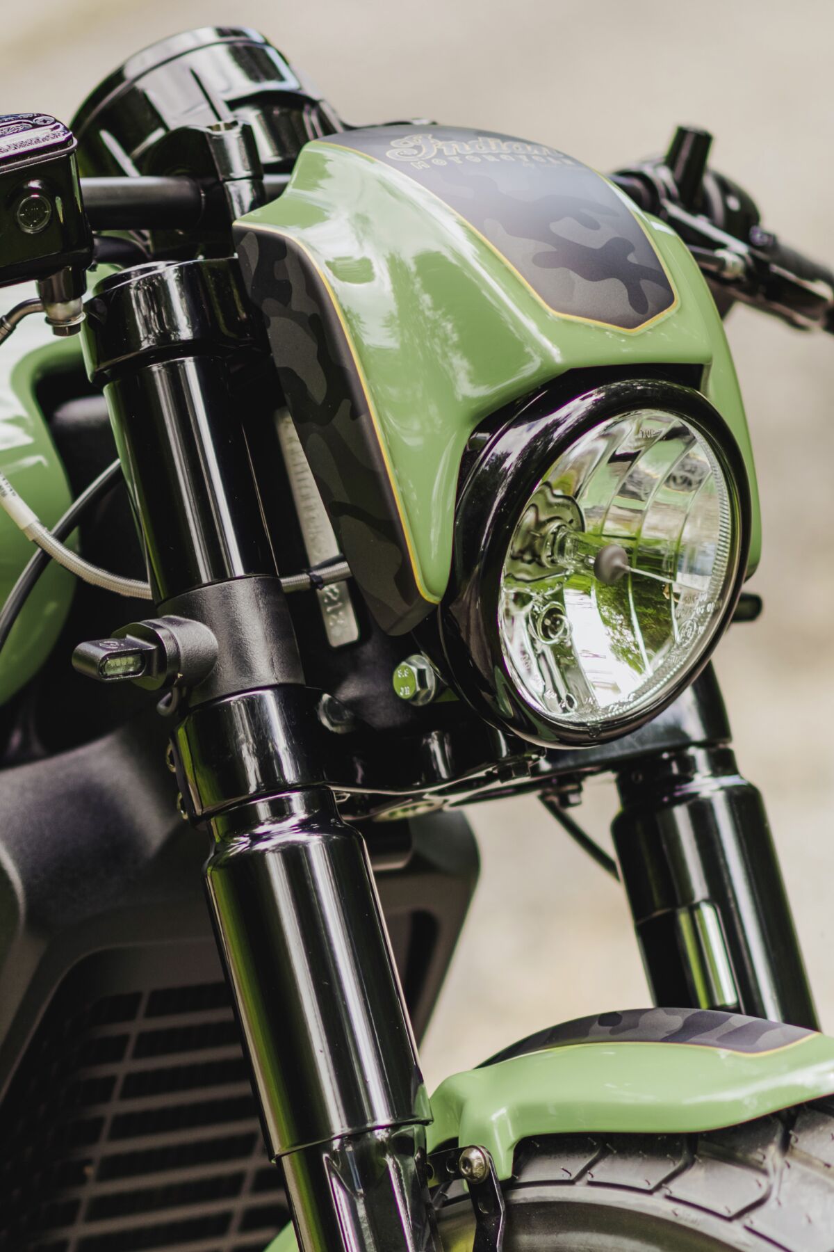 Cult Werk Headlight Nrs Raw Scout Headlight Cult Werk