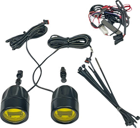 Custom Dynamics Light Fog Blk/ Yelw Univ HEADLIGHT GROUP Custom Dynamics