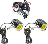 Custom Dynamics Light Fog Chrm/ Yelw Univ HEADLIGHT GROUP Custom Dynamics