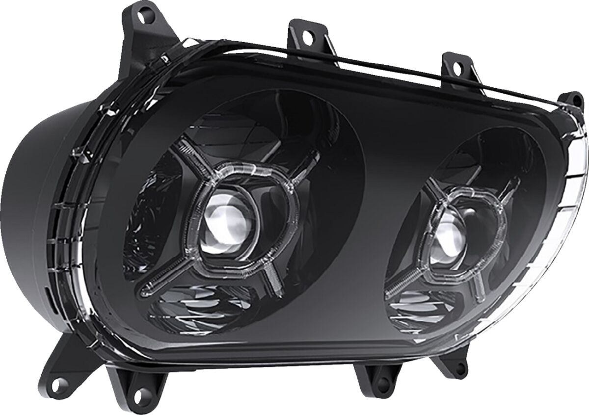 Paul Yaffe Bagger Nation Headlight Crossfire Road Glides 15 Later Headlight Paul Yaffe Bagger Nation