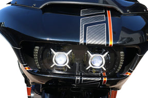 Paul Yaffe Bagger Nation Headlight Crossfire Road Glides 15 Later Headlight Paul Yaffe Bagger Nation