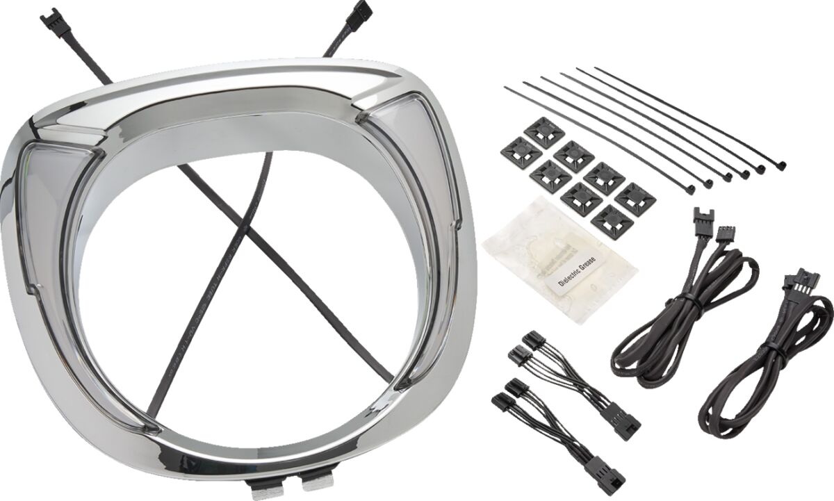 Ciro Bezel Headlight Fang Chieftain Bolts Usa Sizes Ciro