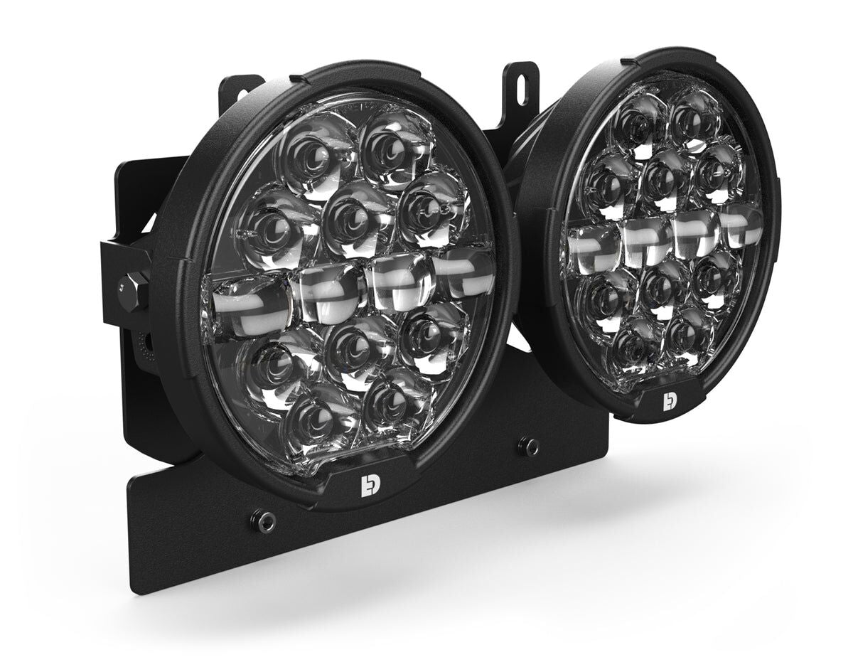 Denali D14 Destroyer LED Headlight Upgrade Kit - 14-23 Road Glide Headlight Denali