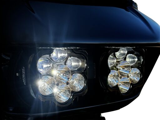 Custom Dynamics Shark Demon® 2 Performance LED Headlight Kit - 15-23 Road Glide Headlight Custom Dynamics