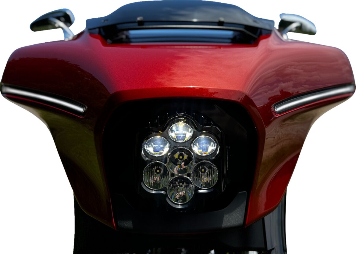 Custom Dynamics Shark Demon LED Headlight - 23+ Street Glide Headlight Custom Dynamics