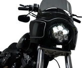 CUSTOM DYNAMICS ECE COMPLIANT SHARK DEMON™ 2 LED HEADLIGHT MEMPHIS SHADES ROAD WARRIOR FAIRING Headlight Custom Dynamics