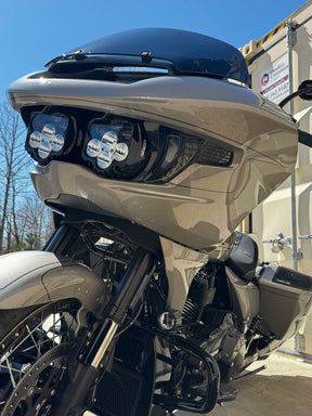 Custom Dynamics Headlight Dual Shark Demon 2 W HEADLIGHT GROUP Custom Dynamics