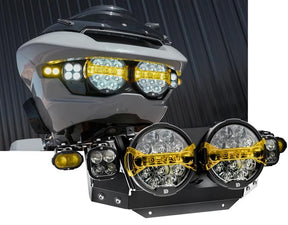 Denali Electronics Full Deck Light Kit - 24+ Touring Headlight Denali