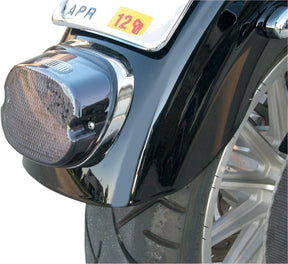Drag Specialties Taillight Low Profile Led Smoke Lens W/ Top Taglight Tail Lights Drag Specialties
