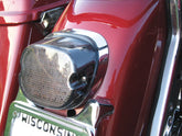 Drag Specialties Taillight Low Profile Led Smoke Lens W/ Bottom Taglight Tail Lights Drag Specialties