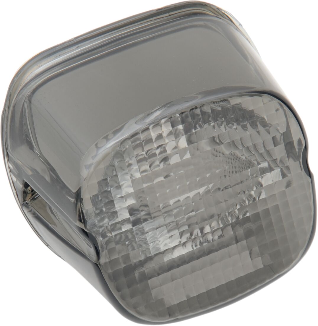 Drag Specialties Taillight Laydown Led Smoke Lens W/ Bottom Taglight Tail Lights Drag Specialties