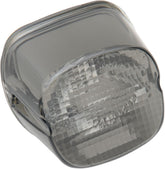 Drag Specialties Taillight Laydown Led Smoke Lens W/ Bottom Taglight Tail Lights Drag Specialties