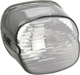 Drag Specialties Taillight Laydown Led Smoke Lens W/ Top Taglight Tail Lights Drag Specialties