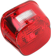 Drag Specialties Taillight Laydown Led Red Lens W/ Top Taglight Tail Lights Drag Specialties
